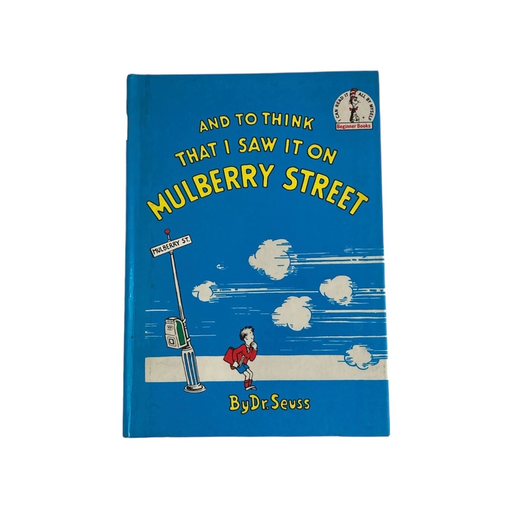 And To Think That I Saw It On Mulberry Street Book Dr Seuss Hardcover